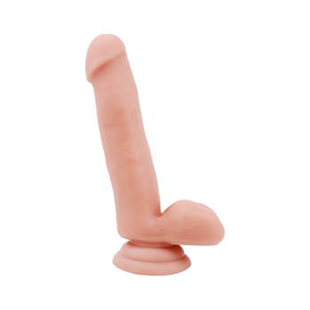 Buigbare dildo met dual density - 18 cm